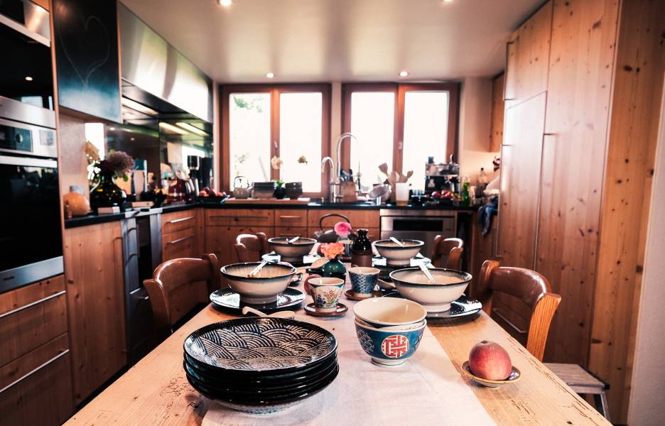 Vaisselle japonaise pour manger.