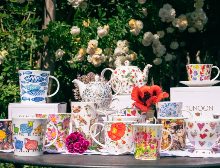 Assortiment de produits Dunoon.