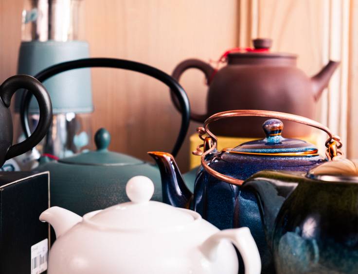 Assortiment pour le thé.